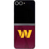 NFL Washington Commanders Large Logo Galaxy Z Flip6 Skin